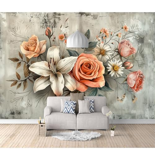 Fototapete 3D selbstklebend Betonblume Rosenlilie 100x70cm Bild Dekoration Wand-Dekor Moderne Motiv-Tapete Panorama Poster XXL Möbelfolie Fototapete 3D selbstklebend Betonblume Rosenlilie 100x70cm Bild Dekoration Wand-Dekor Moderne Motiv-Tapete Panorama Poster XXL Möbelfolie von SPECUFX