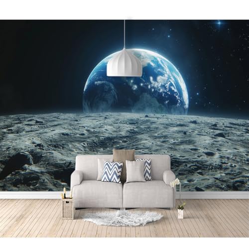 Fototapete 3D selbstklebend Erde, Mond, Sternenhimmel, Weltraum 100x70cm Tapeten Wandtapete XXL Wanddeko Design Wand Dekoration Wohnzimmer Schlafzimmer Büro Fototapete 3D selbstklebend Erde, Mond, Sternenhimmel, Weltraum 100x70cm Tapeten Wandtapete XXL Wanddeko Design Wand Dekoration Wohnzimmer Schlafzimmer Büro von SPECUFX