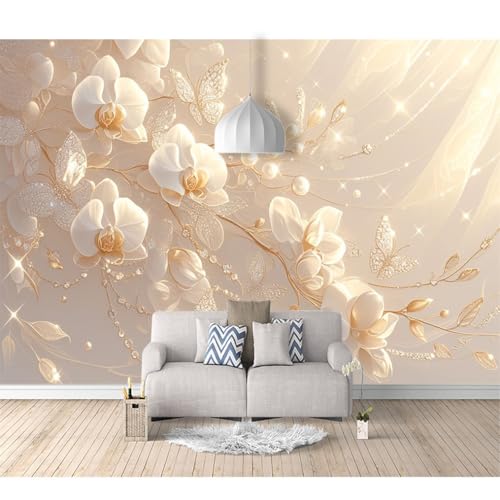 Fototapete 3D selbstklebend Pfirsichblüte perlrosa 100x70cm Bild Dekoration Wand-Dekor Moderne Motiv-Tapete Panorama Poster XXL Möbelfolie von SPECUFX