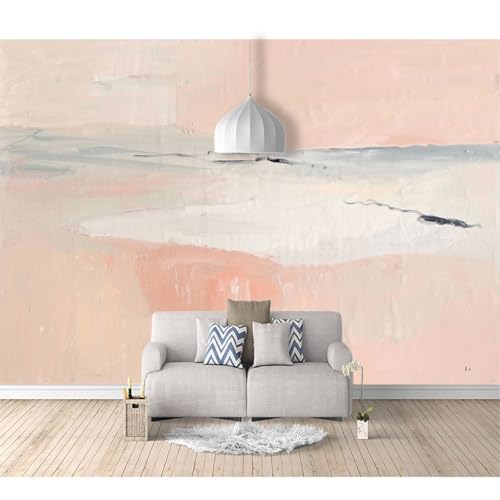 Fototapete 3d Effekt Tapete Raumerweiterung selbstklebend Minimalistisches Ölgemälde mit abstrakten Texturen 100x70cm Dreidimensionale Großes Wandbild Wohnzimmer Esszimmer TV Sofa Hintergrund von SPECUFX
