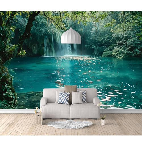 Fototapete selbstklebend Landschaften, Landschaften, Wälder, Natur 100x70cm Tapete Wandtapeten Wohnzimmer Schlafzimmer Kinderzimmer Moderne Wandbilder XXL Wand Dekoration von SPECUFX