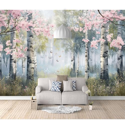 Fototapete selbstklebend Waldblumen- und Schmetterlingslandschaft 100x70cm Motiv Tapete Wandtapete XXL Wanddeko Design Mustertapete Wand Dekoration Wohnzimmer Schlafzimmer Büro Flur Fototapete selbstklebend Waldblumen- und Schmetterlingslandschaft 100x70cm Motiv Tapete Wandtapete XXL Wanddeko Design Mustertapete Wand Dekoration Wohnzimmer Schlafzimmer Büro Flur von SPECUFX