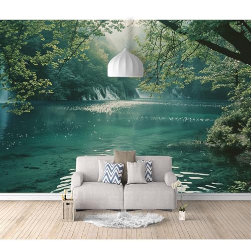 Premium Fototapete selbstklebend Landschaften, Landschaften, Wälder, Natur 100x70cm XXL Design Tapete Fototapeten Tapeten Wandtapete moderne Wand Schlafzimmer Wohnzimmer 3D Effekt von SPECUFX