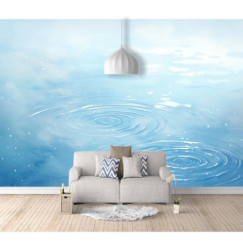 Tapeten Poster 3D selbstklebend Teich kräuselt sich blau abstrakt 100x70cm Restaurant Dekoratives Fototapete 3d Effekt Tapete Wohnzimmer Schlafzimmer Hintergrundbild Tapeten Poster 3D selbstklebend Teich kräuselt sich blau abstrakt 100x70cm Restaurant Dekoratives Fototapete 3d Effekt Tapete Wohnzimmer Schlafzimmer Hintergrundbild von SPECUFX