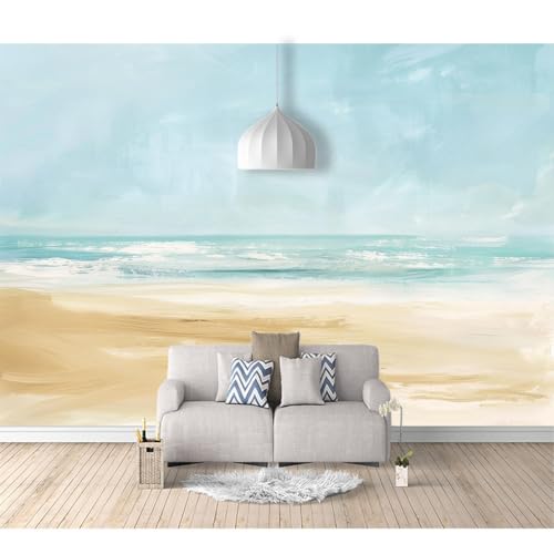 Wandtapete 3D Effekt selbstklebend Einfaches abstraktes Ölgemälde grau 100x70cm Wohnzimmer Sofa Tv Hintergrund Tapete Moderne Kunst Fototapete Wandbild Schlafzimmer von SPECUFX