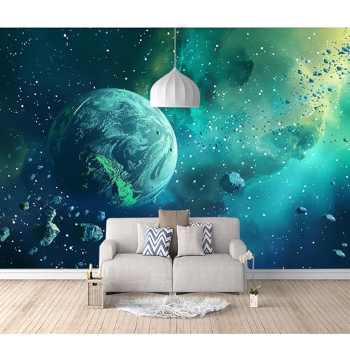 Wandtapete 3D Effekt selbstklebend Science Fiction Universum Erde blau 100x70cm Wohnzimmer Sofa Tv Hintergrund Tapete Moderne Kunst Fototapete Wandbild Schlafzimmer Wandtapete 3D Effekt selbstklebend Science Fiction Universum Erde blau 100x70cm Wohnzimmer Sofa Tv Hintergrund Tapete Moderne Kunst Fototapete Wandbild Schlafzimmer von SPECUFX