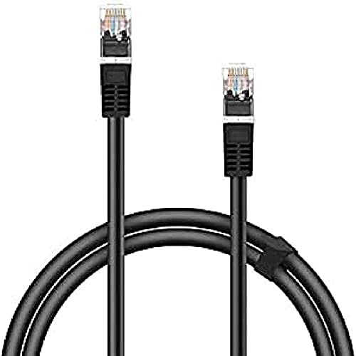 Speedlink Netzwerkkabel Ethernet LAN STP HQ (CAT 5e auf CAT 5e, RJ45-Anschluss, 3m) schwarz von Speedlink