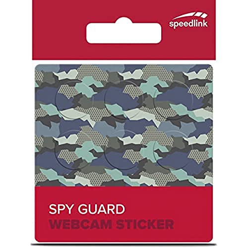 Speedlink SPY Guard Webcam Aufkleber 6er Set - Webcam-Sticker - Camo von Speedlink