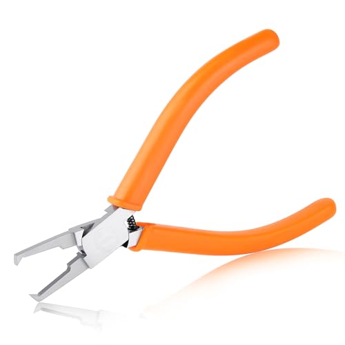 SPEEDWOX 11,4 cm Querendschneider mit bündiger Backe, 3 mm, SMT/SMD-Chipschneider, Leiterplattenabstandsschneider, Kabel, schlanker Querschneider, Seitenschneider, Modellzange für schnelle Entfernung von SPEEDWOX