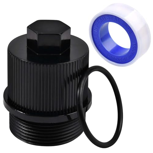 SPEEDWOX 190030 Abflussstopfen Kappe Montage mit O-Ring und Klebeband Pentair Ablaufkappe Kompatibel mit Pentair Clean Clear Plus Kartuschenpools SPA-Filtern Quad DE FNS Plus Poolfilterteile von SPEEDWOX