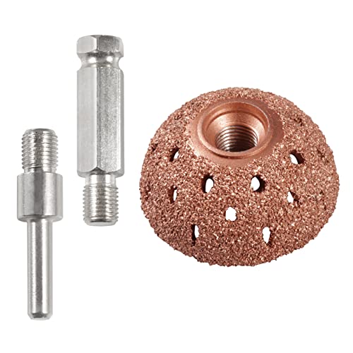 SPEEDWOX 42 mm Reifenpufferscheibe Typ Schleifkopf Wolframstahl Reifenreparaturwerkzeug mit 2 Stück Verbindungsstangen-Adapter für Reifenreparatur Schleifpad Schleifmaschine Elektrowerkzeug Zubehör SPEEDWOX 42 mm Reifenpufferscheibe Typ Schleifkopf Wolframstahl Reifenreparaturwerkzeug mit 2 Stück Verbindungsstangen-Adapter für Reifenreparatur Schleifpad Schleifmaschine Elektrowerkzeug Zubehör von SPEEDWOX