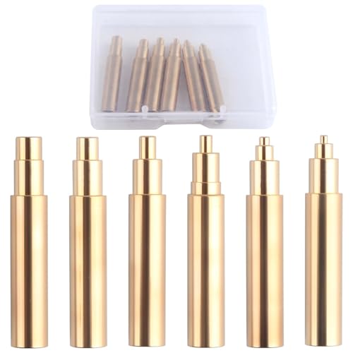 SPEEDWOX 6 x Heat-Set-Einsatzspitzen für Gewindeeinsätze M2 M2,5 M3 M4 M5 M6 Lötspitzen kompatibel mit T18 900M Weller SP40NUS und Hakko FX-888D für Kunststoff-3D-Drucker-Komponenten von SPEEDWOX