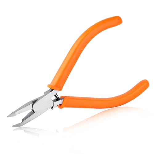 SPEEDWOX Full Flush Cut Chip Cutters 38 Degree Angled Jaws Cutting Pliers Angled Diagonal End Cutter Pliers Angled Tip Flush Cutter Angle Cutting Pliers Small Engineer Pliers for Quick & Easy Removal SPEEDWOX Full Flush Cut Chip Cutters 38 Degree Angled Jaws Cutting Pliers Angled Diagonal End Cutter Pliers Angled Tip Flush Cutter Angle Cutting Pliers Small Engineer Pliers for Quick & Easy Removal von SPEEDWOX