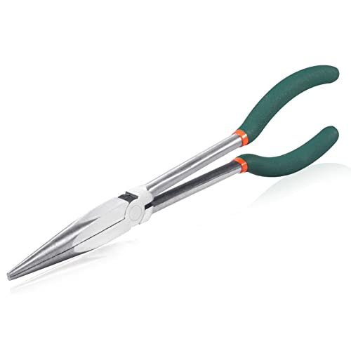 SPEEDWOX Lange Zange mit langer Reichweite, 28 cm, feine Spitzzange, extra lange Reichweite, verlängerte Zange für schwer erreichbare enge Räume, hohe Hebelwirkung, professionelles Werkzeug SPEEDWOX Lange Zange mit langer Reichweite, 28 cm, feine Spitzzange, extra lange Reichweite, verlängerte Zange für schwer erreichbare enge Räume, hohe Hebelwirkung, professionelles Werkzeug von SPEEDWOX
