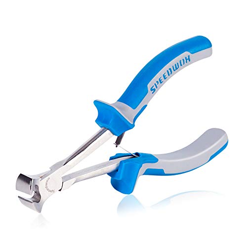 SPEEDWOX Long Reach End Nippers 5-1/2 Inch Mini End Cutting Pliers Fine End Cutters Precision Functional Wire Cutter for Hard to Reach Narrow Spaces High Leverage Reduce Efforts Pull Nails Brads SPEEDWOX Long Reach End Nippers 5-1/2 Inch Mini End Cutting Pliers Fine End Cutters Precision Functional Wire Cutter for Hard to Reach Narrow Spaces High Leverage Reduce Efforts Pull Nails Brads von SPEEDWOX