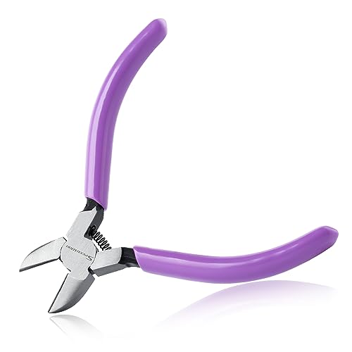 SPEEDWOX Mini Diagonal Pliers Small Wire Cutters Small Side Cutter Mini Jewelry Pliers Side Cutters Flush Cut Pliers Diagonal Cutters Flush Cutters Side Cutters Pliers Micro Wire Cutters von SPEEDWOX