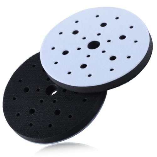 SPEEDWOX Soft Interface Pad 6 Zoll 25 Löcher Haken und Schnalle Schwamm Schleifpad für Auto Schleifmaschine Holz Polieren - StickFix Schleifnetz Schleifgerät SPEEDWOX Soft Interface Pad 6 Zoll 25 Löcher Haken und Schnalle Schwamm Schleifpad für Auto Schleifmaschine Holz Polieren - StickFix Schleifnetz Schleifgerät von SPEEDWOX