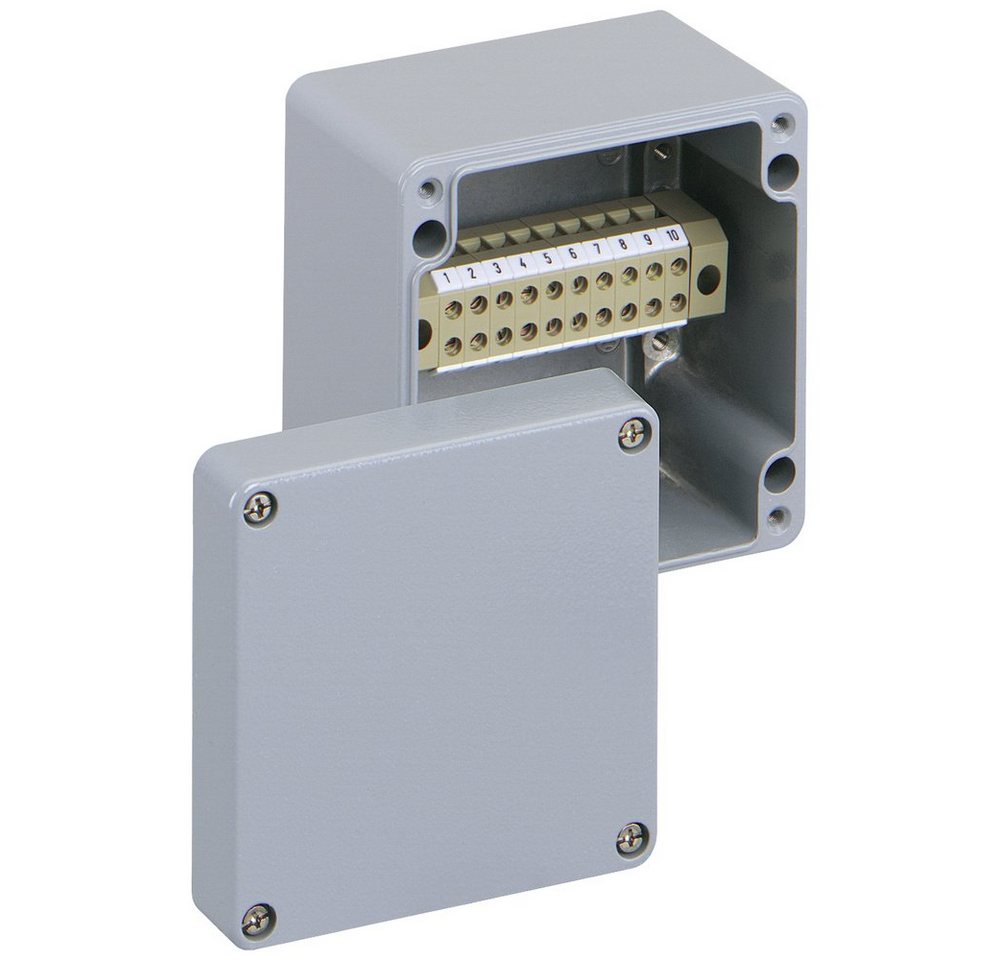 SPELSBERG Spelsberg ALR 1010-4q Reihenklemmen-Gehäuse 100 x 100 x 81 Aluminium Steckdosenverteiler von SPELSBERG
