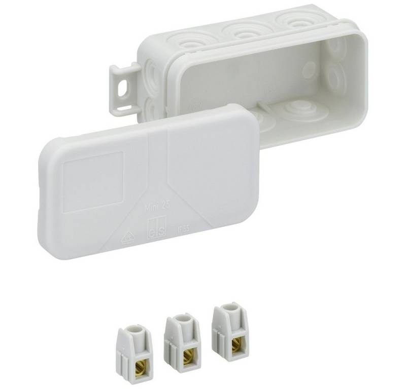 SPELSBERG Verteilerbox Spelsberg 31040801 Verbindungsdose (L x B x H) 89 x 43 x 38 mm Grau IP von SPELSBERG