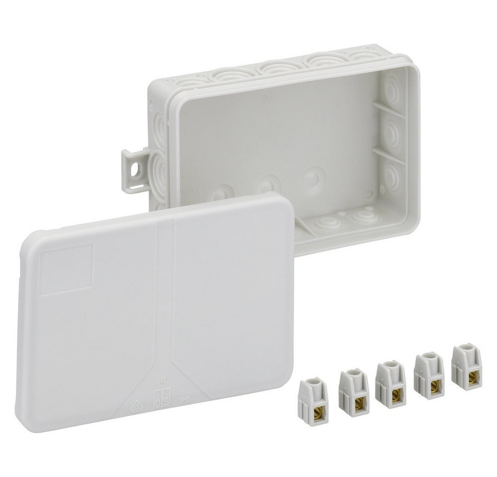 SPELSBERG Verteilerbox Spelsberg 33341601 Verbindungsdose (L x B x H) 85 x 130 x 37 mm Grau I von SPELSBERG
