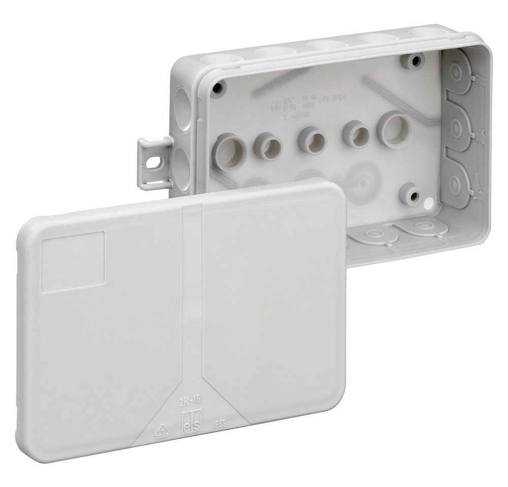SPELSBERG Verteilerbox Spelsberg 34891601 Verbindungsdose (L x B x H) 85 x 130 x 37 mm Grau I von SPELSBERG