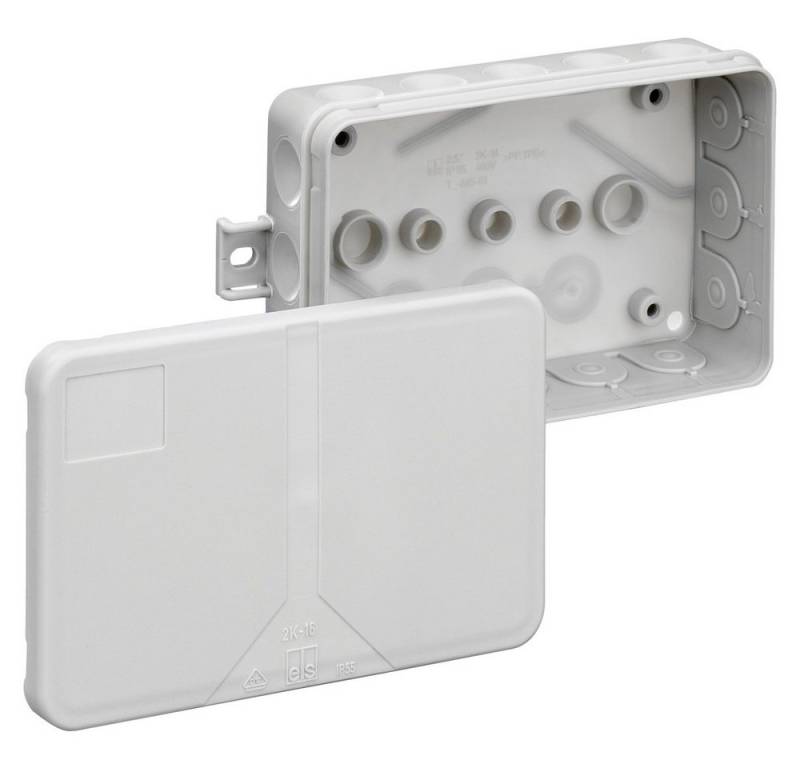 SPELSBERG Verteilerbox Spelsberg 34891601 Verbindungsdose (L x B x H) 85 x 130 x 37 mm Grau I von SPELSBERG