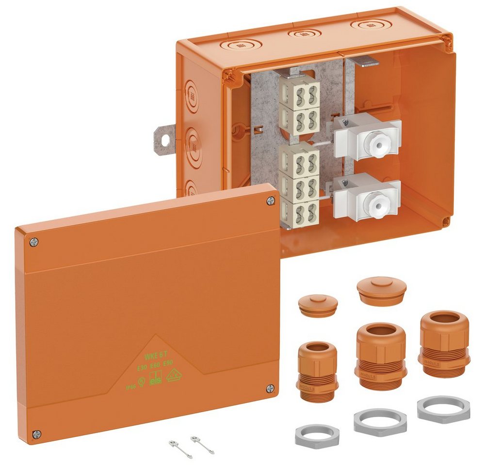 SPELSBERG Verteilerbox Spelsberg 86963201 Abzweigkasten (L x B x H) 250 x 200 x 120 mm Orange von SPELSBERG