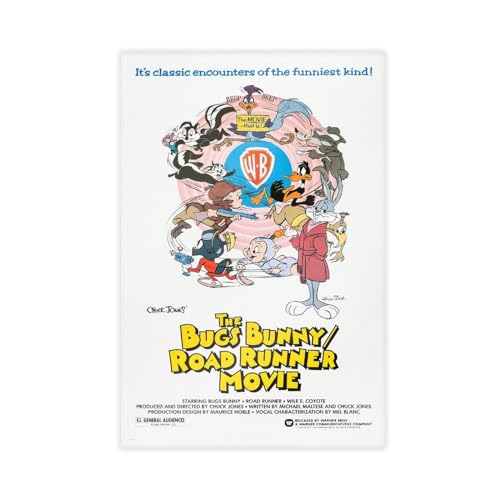 Filmposter "Bugs Bunny" auf Leinwand, Poster, Schlafzimmer, Dekoration, Sport, Landschaft, Büro, Raumdekoration, Geschenk, ungerahmt, 60 x 90 cm Filmposter "Bugs Bunny" auf Leinwand, Poster, Schlafzimmer, Dekoration, Sport, Landschaft, Büro, Raumdekoration, Geschenk, ungerahmt, 60 x 90 cm von SPERKY