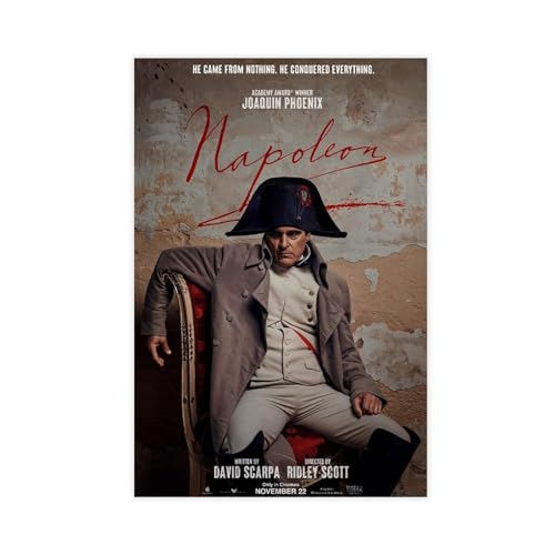 Napoleon – Filmposter auf Leinwand, Schlafzimmer, Dekoration, Sport, Landschaft, Büro, Raumdekoration, Geschenk, ungerahmt, 20 x 30 cm von SPERKY