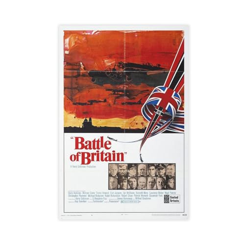 SPERKY Battle of Britain – Film-TV-Show, klassisches Poster, Leinwand-Poster, Wandkunst, Dekor, Bild, Gemälde für Wohnzimmer, Schlafzimmer, Dekoration, ungerahmt, 40 x 60 cm SPERKY Battle of Britain – Film-TV-Show, klassisches Poster, Leinwand-Poster, Wandkunst, Dekor, Bild, Gemälde für Wohnzimmer, Schlafzimmer, Dekoration, ungerahmt, 40 x 60 cm von SPERKY