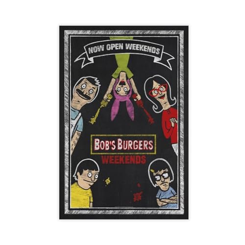 SPERKY Bobs Burgers – Filmshow-Poster, Leinwand-Poster, Wandkunst, Dekor, Bild, Gemälde für Wohnzimmer, Schlafzimmer, Dekoration, ungerahmt, 30 x 45 cm von SPERKY