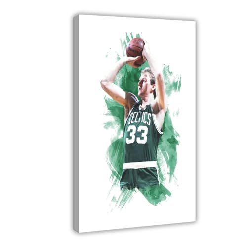 SPERKY Larry Bird – Basketballspieler-Poster, Leinwand-Poster, Wandkunst, Dekor, Bild, Gemälde für Wohnzimmer, Schlafzimmer, Dekoration, Rahmen-Stil, 30 x 45 cm SPERKY Larry Bird – Basketballspieler-Poster, Leinwand-Poster, Wandkunst, Dekor, Bild, Gemälde für Wohnzimmer, Schlafzimmer, Dekoration, Rahmen-Stil, 30 x 45 cm von SPERKY