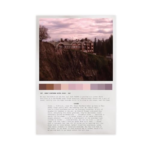 SPERKY Twin Peaks Poster Leinwand Poster Wandkunst Dekor Druck Bild Gemälde für Wohnzimmer Schlafzimmer Dekoration ungerahmt 40 x 60 cm SPERKY Twin Peaks Poster Leinwand Poster Wandkunst Dekor Druck Bild Gemälde für Wohnzimmer Schlafzimmer Dekoration ungerahmt 40 x 60 cm von SPERKY