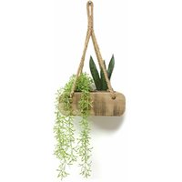 Spetebo - Deko Hängeregal in Ziegelform - 28 cm/aus altem Holz - Wandregal aus recyceltem Holz Vintage Spetebo - Deko Hängeregal in Ziegelform - 28 cm/aus altem Holz - Wandregal aus recyceltem Holz Vintage von SPETEBO