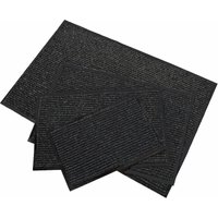 Spetebo - Schmutzfangmatte schwarz - 180 x 120 cm - Fußmatte Fußabtreter Türmatte Außen von SPETEBO
