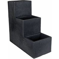 Spetebo - Blumentreppe grau - 3 Stufen - Kunststoff Planzentreppe Blumentopf Blumenkübel Spetebo - Blumentreppe grau - 3 Stufen - Kunststoff Planzentreppe Blumentopf Blumenkübel von SPETEBO