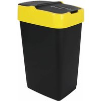 Spetebo - Abfalleimer mit Schwingdeckel - 18 Liter / 3 Farben sortiert - Müll Eimer Tonne von SPETEBO