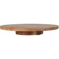 Akazienholz Drehteller natur - 37 cm - Massive Holz Servierplatte drehbar - Deko Holzteller Servierbrett Gewürzrondell Kuchenplatte Akazienholz Drehteller natur - 37 cm - Massive Holz Servierplatte drehbar - Deko Holzteller Servierbrett Gewürzrondell Kuchenplatte von SPETEBO