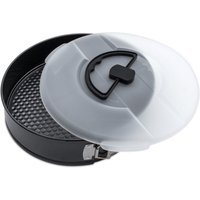 Back Springform mit Deckel rund dunkelgrau PFOA-frei - 26 cm - Kuchen Backformen mit Antihaft-Beschichtung von SPETEBO