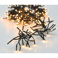 Büschel Lichterkette warmweiß - 5,5 m / 768 led - Deko Baum Beleuchtung mit Controller und Speicherchip - für Außen und Innen von SPETEBO