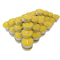 Spetebo - Citronella Duft Teelicht - 80er Pack - Zitronen Duftkerze gegen Mücken - Insekten Schutz Kerze Duftlicht Spetebo - Citronella Duft Teelicht - 80er Pack - Zitronen Duftkerze gegen Mücken - Insekten Schutz Kerze Duftlicht von SPETEBO