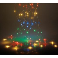 Spetebo - Draht Lichterkette multicolor - bunt / 160 led - Deko Weihnachts Leuchtdraht mehrfarbig Batterie betrieben Spetebo - Draht Lichterkette multicolor - bunt / 160 led - Deko Weihnachts Leuchtdraht mehrfarbig Batterie betrieben von SPETEBO