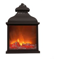 Kaminlaterne 45x25 cm mit tanzenden led Flammen - Kaminfeuer led Flammeneffekt led Kamin Feuer Laterne Kaminlaterne 45x25 cm mit tanzenden led Flammen - Kaminfeuer led Flammeneffekt led Kamin Feuer Laterne von SPETEBO