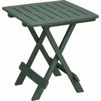 Kunstoff Klapptisch adige 45 x 43 cm - wald grün - Garten Beistelltisch klappbar von SPETEBO