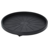 Spetebo - Kunststoff Pflanzentrolley anthrazit für runde Töpfe - 30 cm - Blumentopf Unterteller rollbar mit 4 Rollen Spetebo - Kunststoff Pflanzentrolley anthrazit für runde Töpfe - 30 cm - Blumentopf Unterteller rollbar mit 4 Rollen von SPETEBO