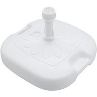 Kunststoff Schirmständer 45 x 45 cm zum Befüllen für Schirmstöcke bis 33 cm - weiß - Sonnenschirm Halter befüllbar mit 16 L Wasser oder Sand Kunststoff Schirmständer 45 x 45 cm zum Befüllen für Schirmstöcke bis 33 cm - weiß - Sonnenschirm Halter befüllbar mit 16 L Wasser oder Sand von SPETEBO