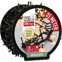 LED Lichterkette auf Trommel - extra warmweiß - Länge 25 m / 1250 LED - Lichterkette mit Timer und 8 Funktionen - Indoor / Outdoor LED Lichterkette auf Trommel - extra warmweiß - Länge 25 m / 1250 LED - Lichterkette mit Timer und 8 Funktionen - Indoor / Outdoor von SPETEBO