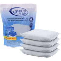 Spetebo - Luftentfeuchter Nachfüllbeutel 450g - 4er Pack - Ultra Fresh Raumentfeuchter Granulat Nachfüllpack von SPETEBO