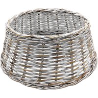 Rattan Weihnachtsbaumrock aus Weide 60 cm - weiß - Abdeckung für den Christbaum Ständer - Weihnachtsbaum Decke Baum Kragen Tannenbaum Rock Rattan Weihnachtsbaumrock aus Weide 60 cm - weiß - Abdeckung für den Christbaum Ständer - Weihnachtsbaum Decke Baum Kragen Tannenbaum Rock von SPETEBO