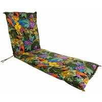 Sonnenliegen Polsterauflage 'Amazonas' - 190 x 60 cm - Universal Kissen für Gartenliegen - Liegestuhl Auflage Deckchair Liegekissen Liegenauflage Sonnenliegen Polsterauflage 'Amazonas' - 190 x 60 cm - Universal Kissen für Gartenliegen - Liegestuhl Auflage Deckchair Liegekissen Liegenauflage von SPETEBO